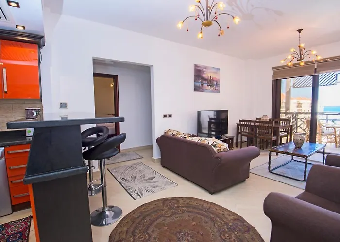 Premium Sea View 2 Bedrooms 2 Bathrooms Apartment Located Within Gravity Hotel & Aquapark Hurghada
