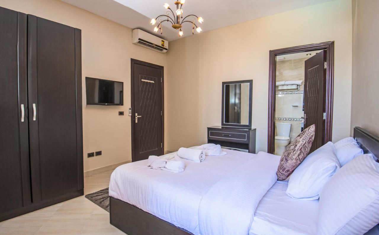 Premium Sea View 2 Bedrooms 2 Bathrooms Located Within Gravity & Aquapark Apartmán Hurghada